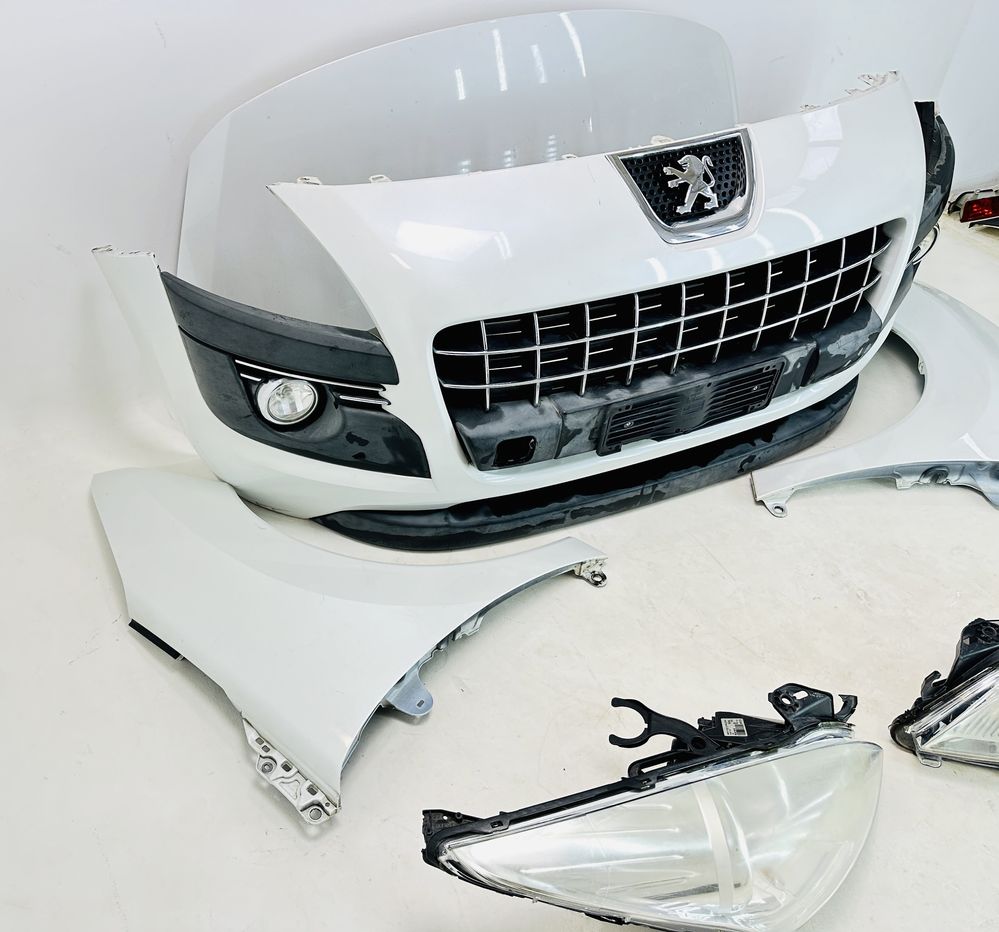 Peugeot 3008 maska zderzak błotnik lampa przód KWED Hybrid4 Lift