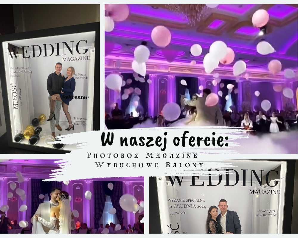 Fotobudka 360 | Klasyczna | Budka Życzeń | Dym | Wiele Więcej Atrakcji