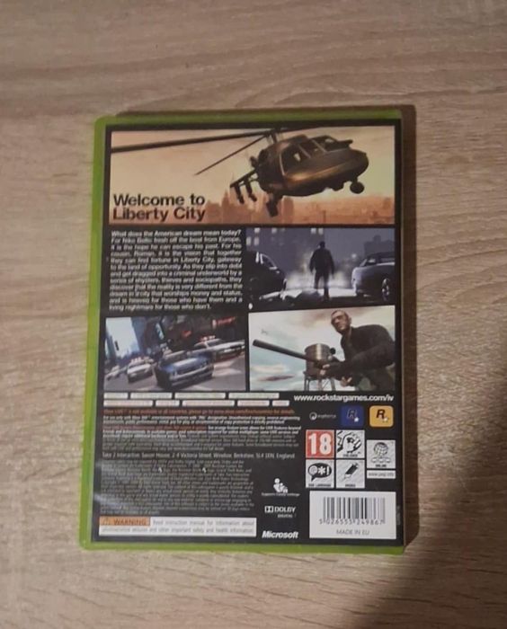Gta 4 xbox 360 gra