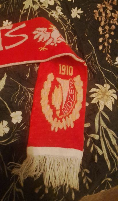Widzew Łódź RTS szal z lat 90 szalik unikat