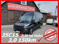 Iveco DAILY  35C15 V12 3,0 150KM Klima Tempomat GPS BLIŹNIAK 3,5t na HAKU