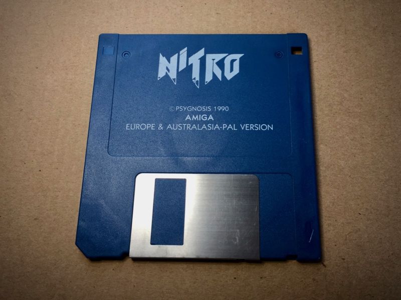 Nitro - Original da Psygnosis para Commodore AMIGA - Retrogaming