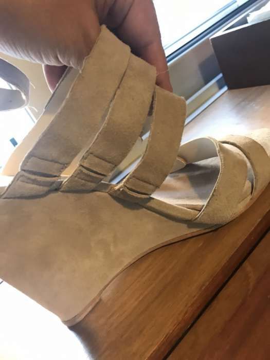 Sandália zara com tiras