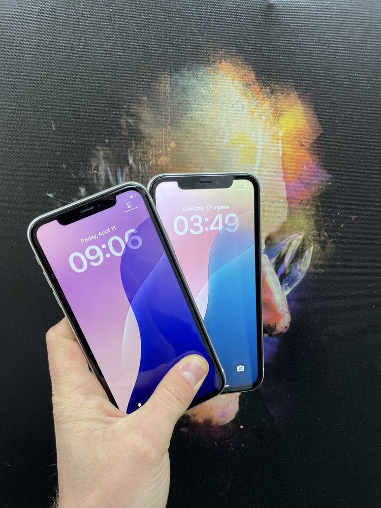 iPhone 11.64/128Gh white Never lock