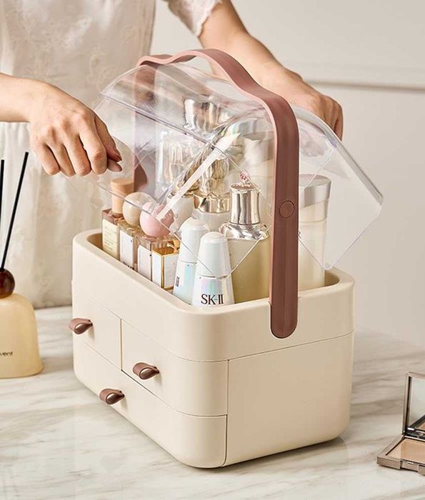 Caixa para maquilhagem, produtos de beleza, cremes e perfumes - NOVO