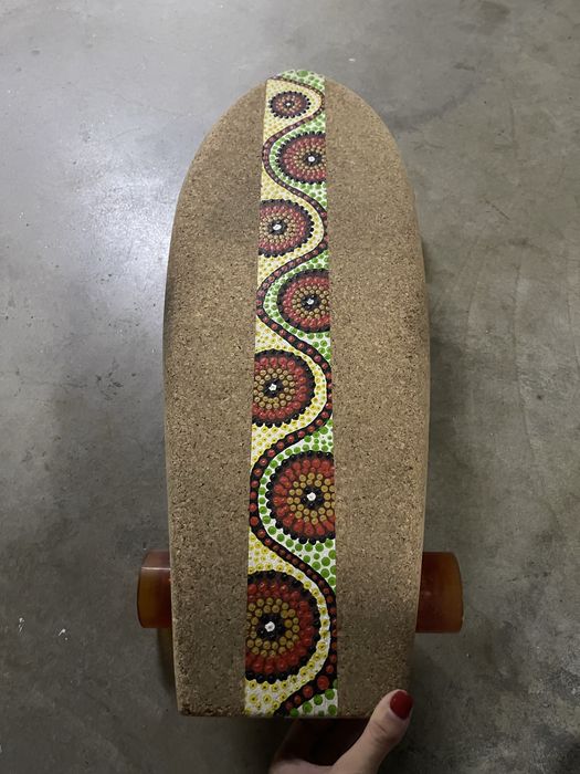 Skate de cortiça personalizado