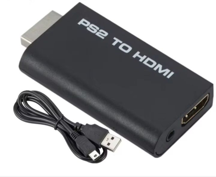 Adapter PS2 HDMI TV Poprawia Jakość  Obrazu Nowy Wysyłka OLX Gwarancja