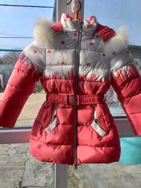 Зимнее пальто на девочку
