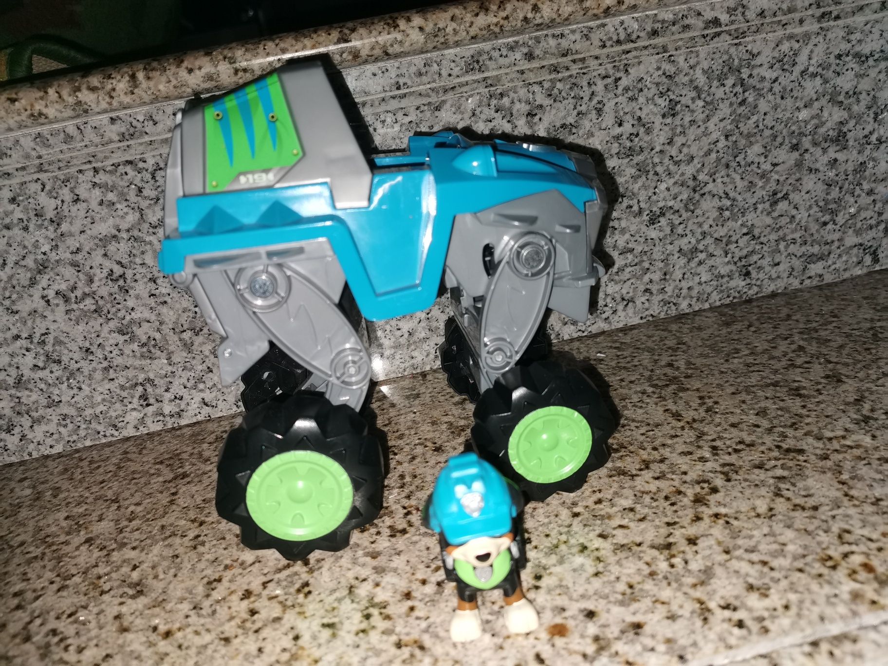Duży pojazd Rex, psi patrol Dino pojazd psi patrol transformujacy