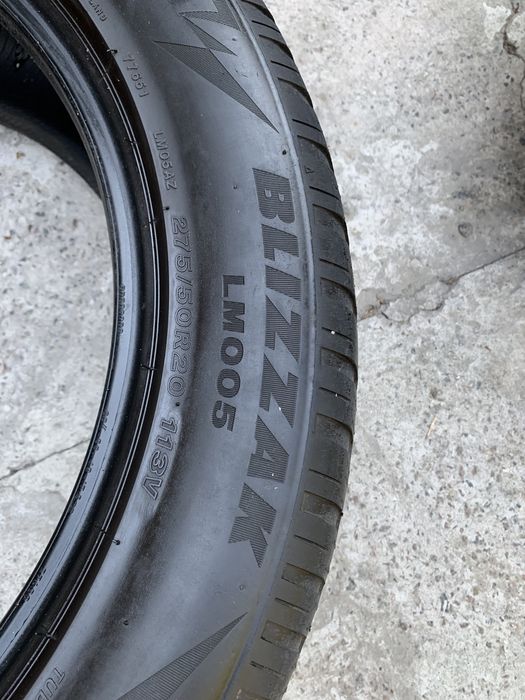 Зимові шини(резина) 275/50 R20 “Bridgestone” Blizzak LM-005  - 2шт.