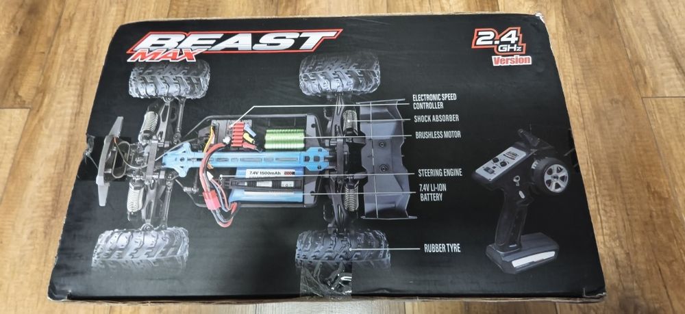 Model  zdalnie sterowany RC SG116 Pro 1:16 60km/h