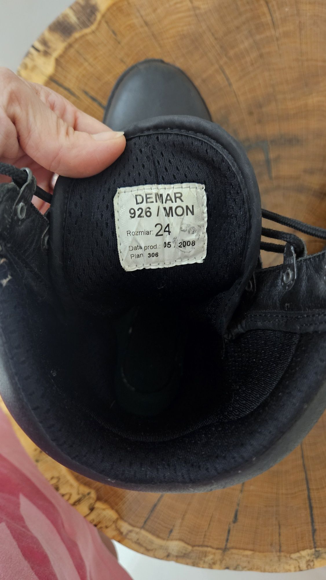 Demar trzewiki, buty wojskowe 24