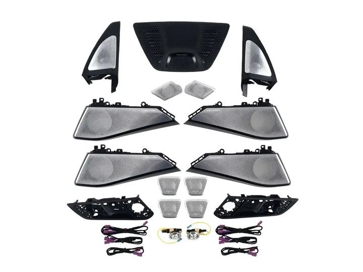 Колонки аудио подсветка Bmw G05 G07 X5 X7 bowers & wilkins