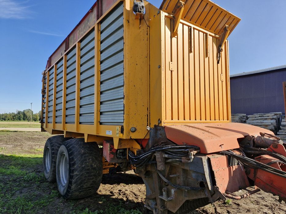 Przyczepa objętościową Venhuis 35m3 gotowa do pracy super stan