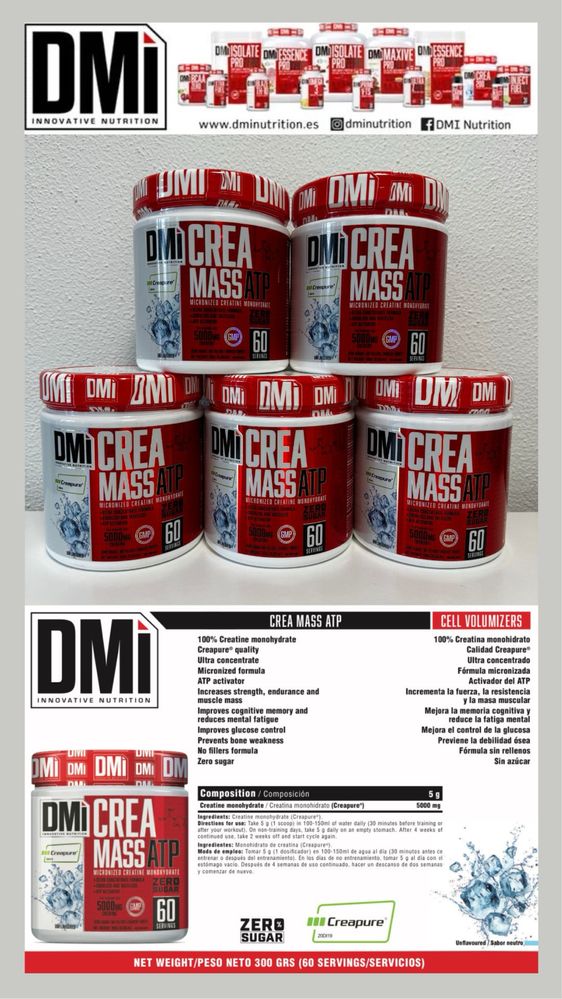 Suplementos DMI Nutrition