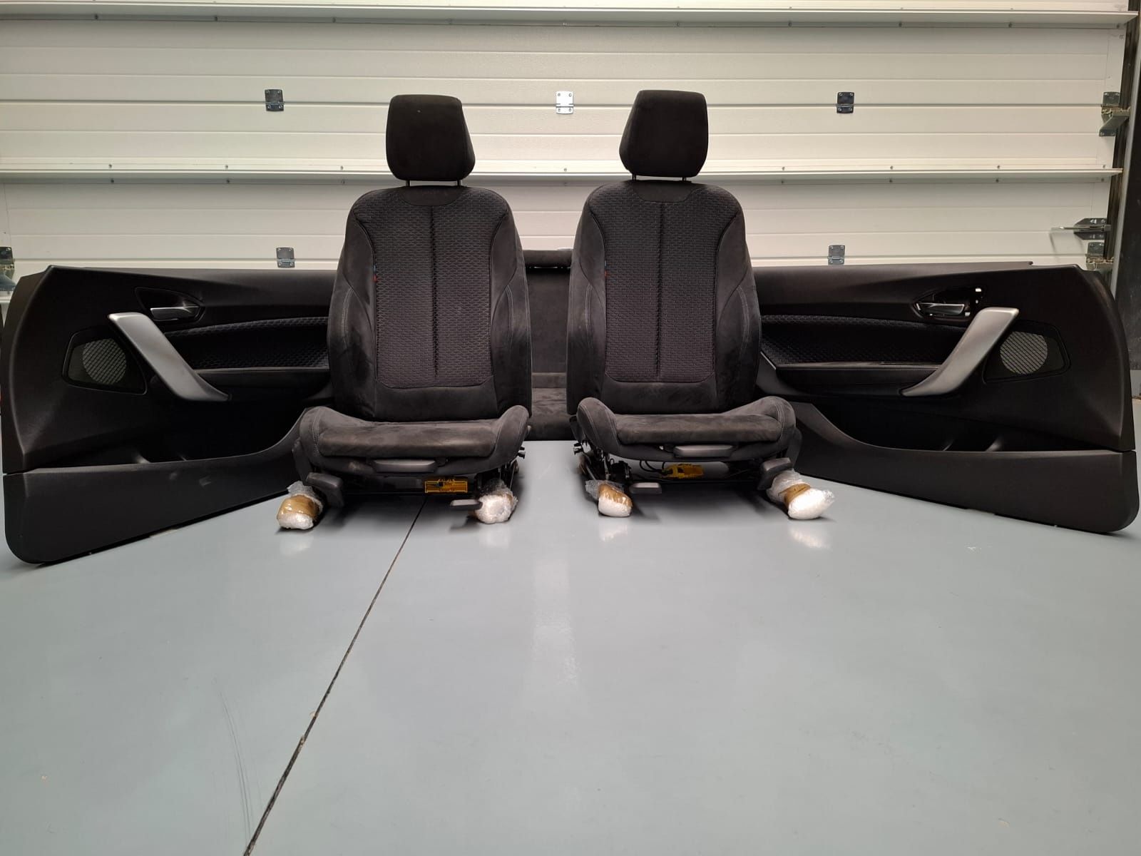 Bancos packm em alcantra bmw serie 1 f21