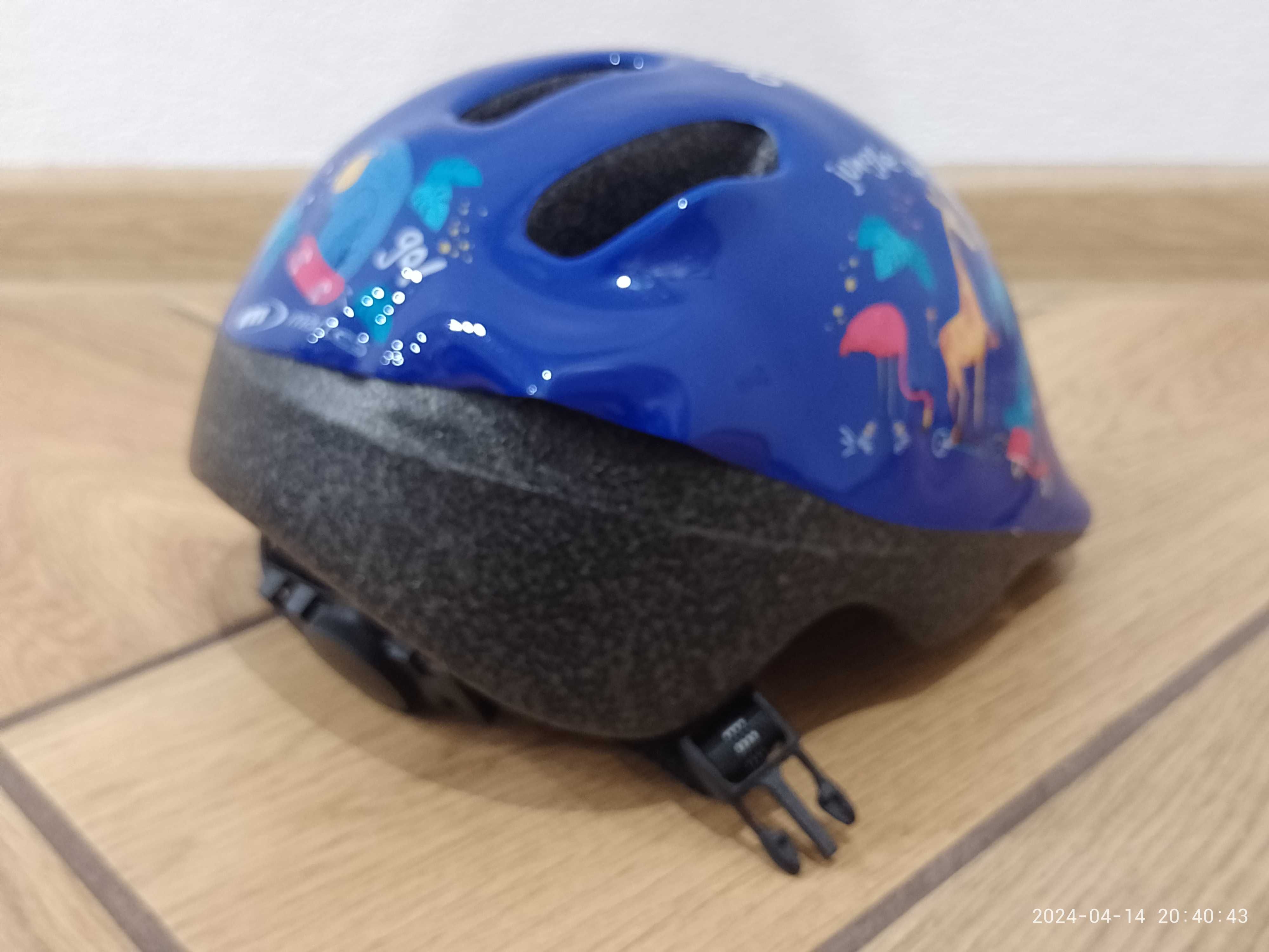 Kask dla dziecka na rower, rolki, wrotki, deskorolkę lub na hulajnogę