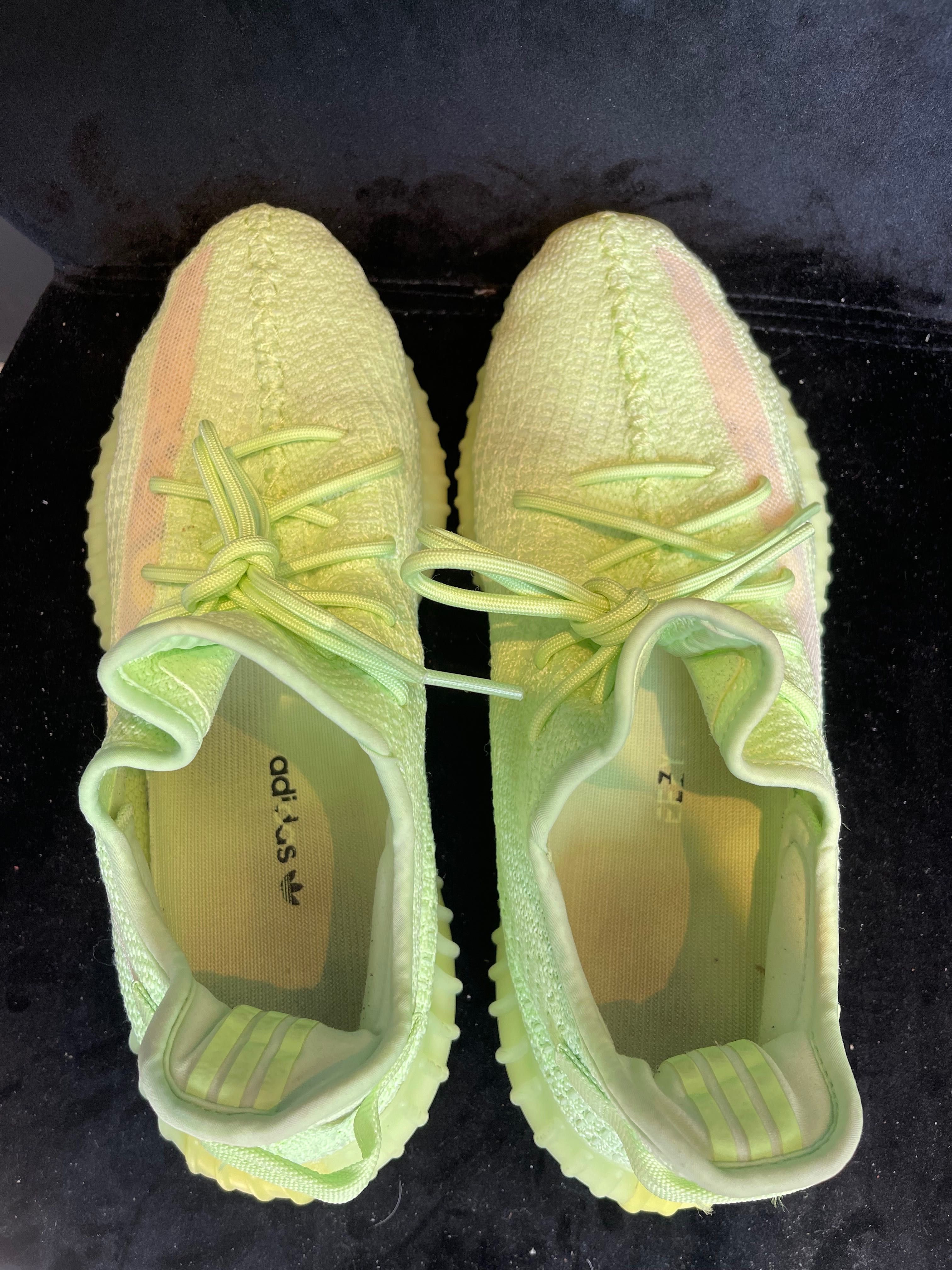 adidas yeezy boost 350 v2 Glow gui 44 2/3 green white