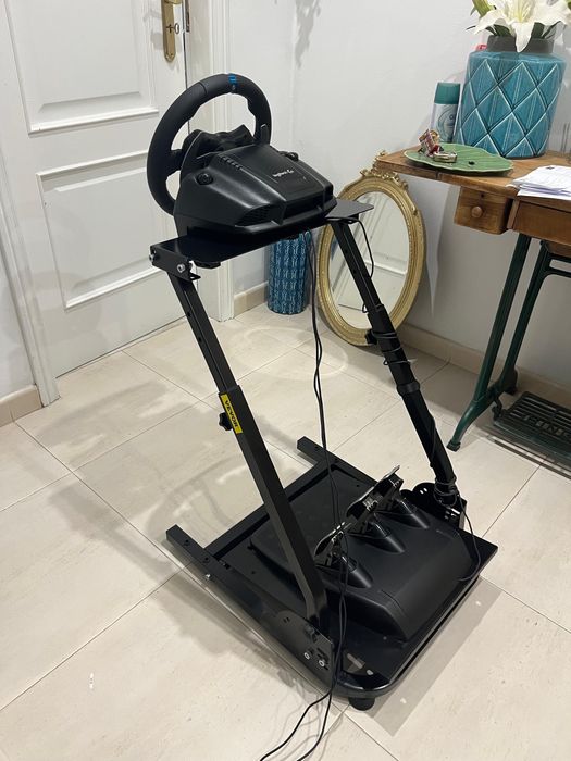Volante logitech e suporte Vevor