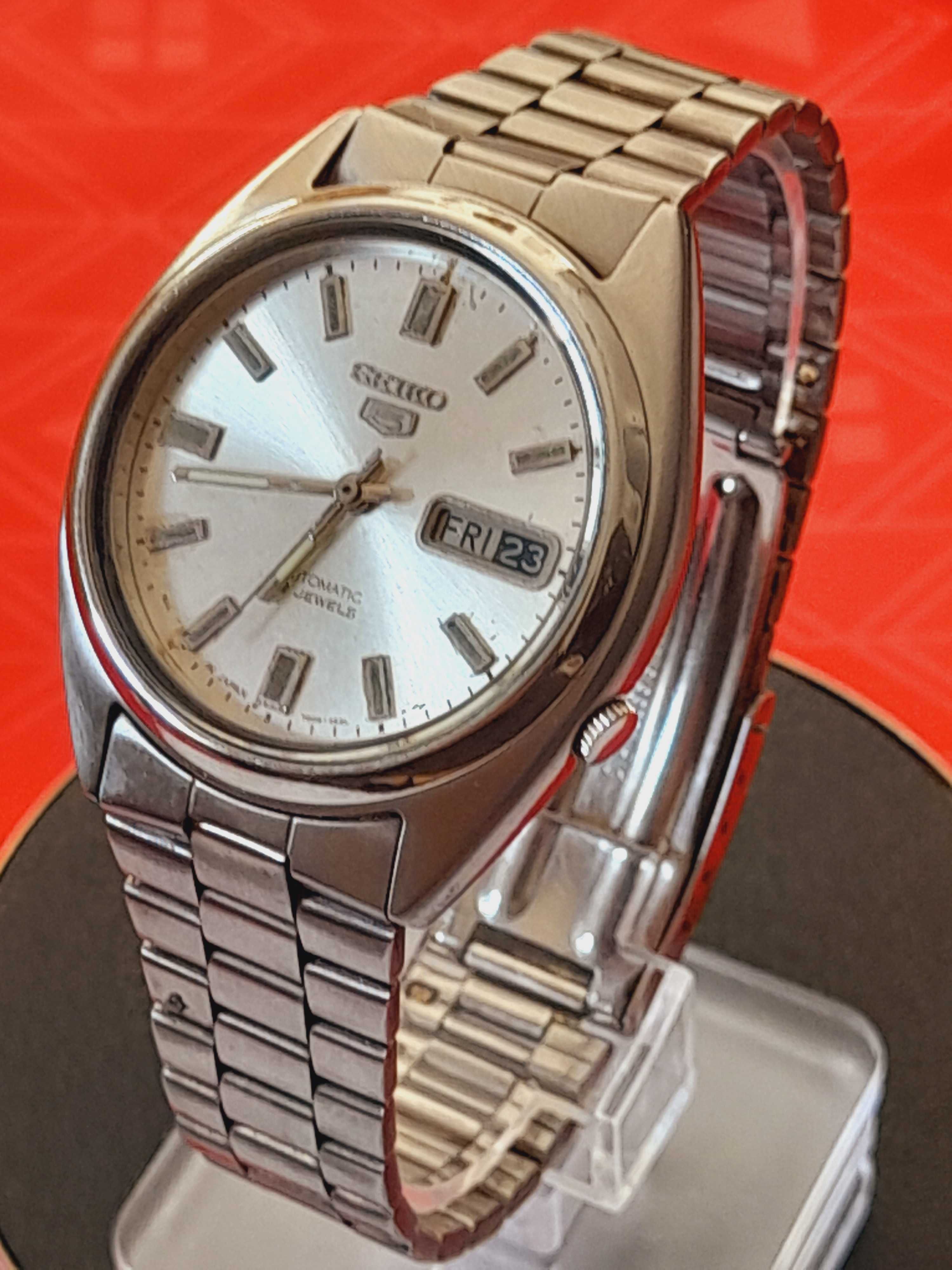 Relógio Vintage SEIKO5 Corda Automatic