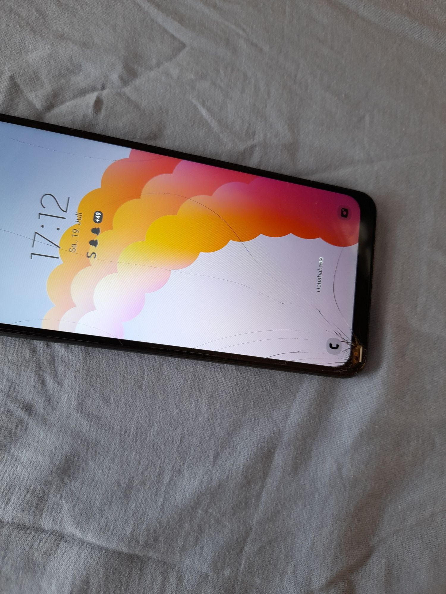 Samsung A12 poco uso