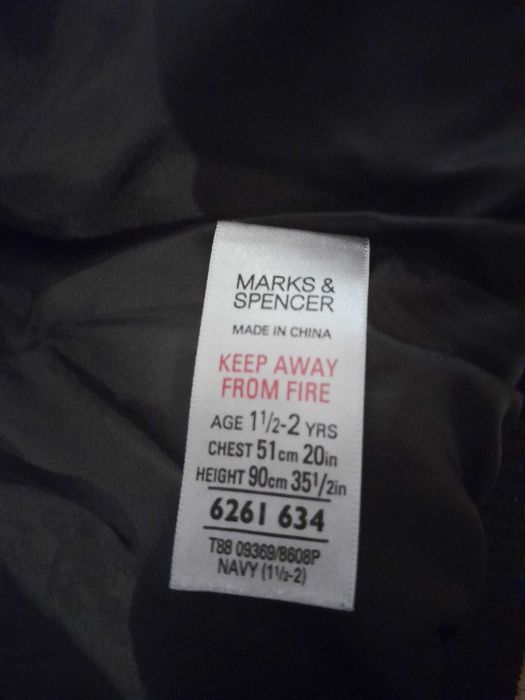 Blusão Sem Mangas Marks and Spencer menino 18-24 meses