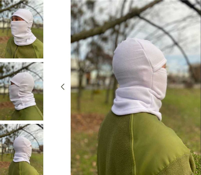 Тактична флісова балаклава — тепла, опт від виробника ціна (100 грн)