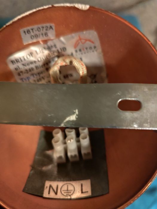 Żyrandol żarówka retro