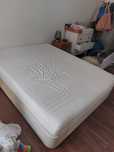 Colchão IKEA 160cm + sommier com arrumação