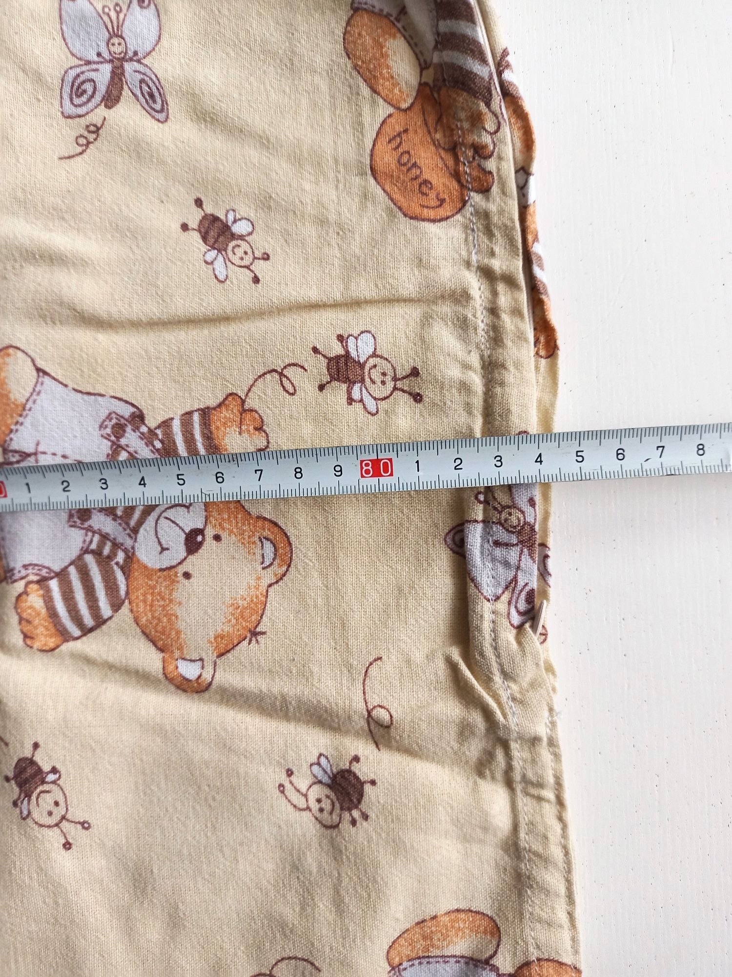 BEZ WAD Poszewka na kołderkę dziecięcą 85cm x 75cm misie unisex #1414