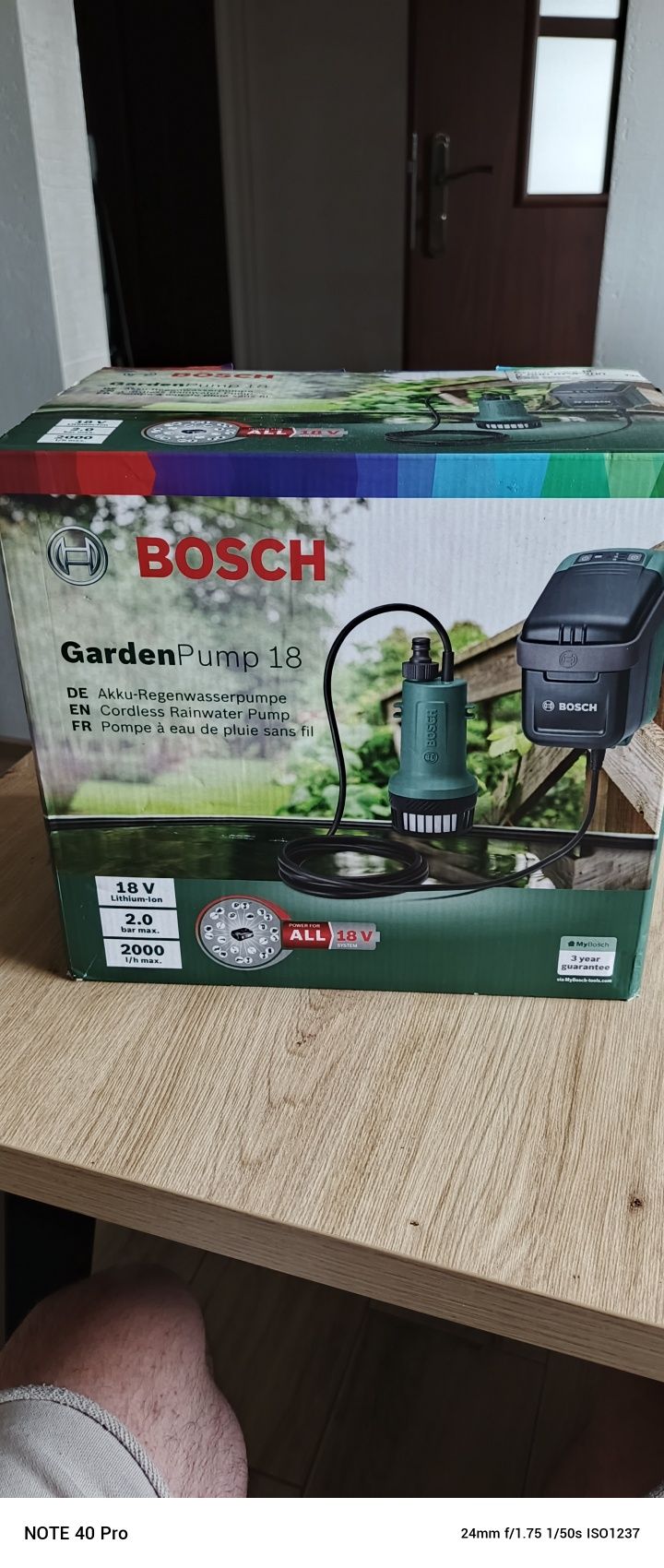 Pompa Bosch Gardena 18