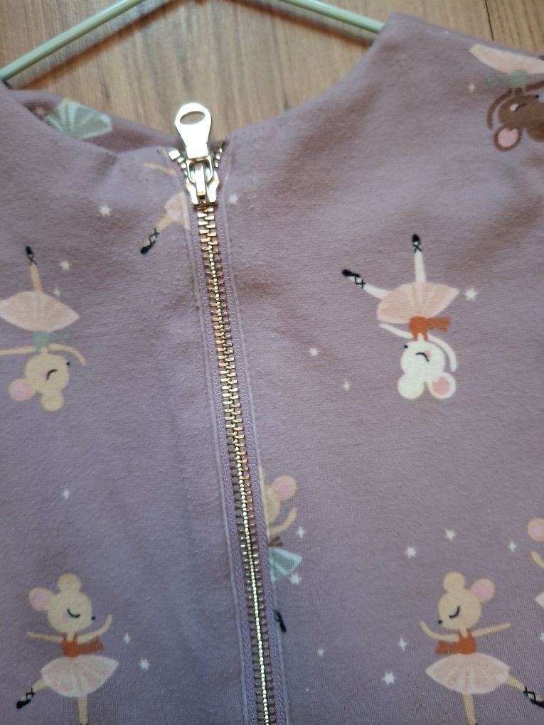 Sukienka h&M tańczące myszki 98-104