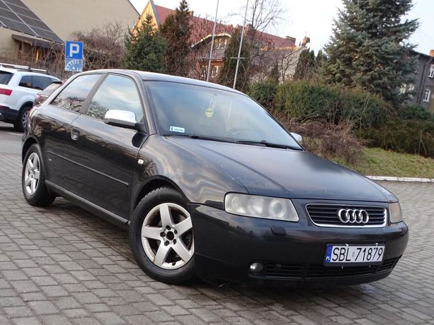 Audi A3 1.9 TDi 110KM * Klimatronik * Aluski * Czarna * LIFT * 2001r