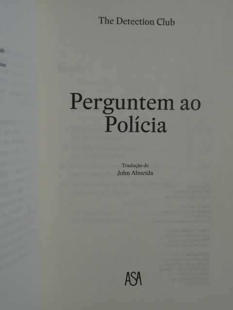 Perguntem ao Polícia de The Detection Club - 1ª Edição