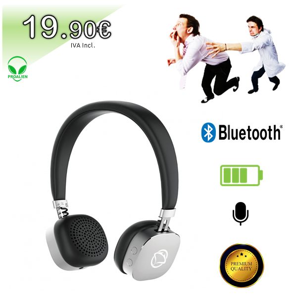 Auscultadores Bluetooth PREMIUM MANTA - Loja