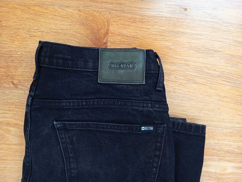 BIG STAR Jeansy spodnie XL 33/32 męskie W33 L32 elastan w33l32 34/32