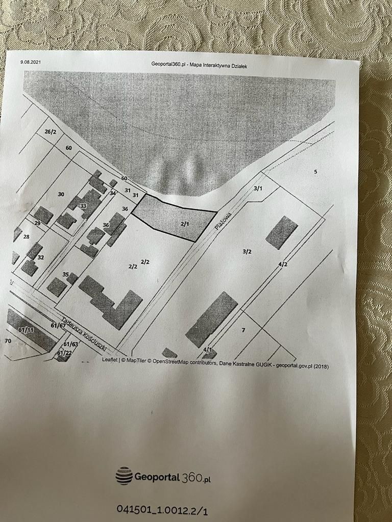 Działka inwestycyjna nad jeziorem