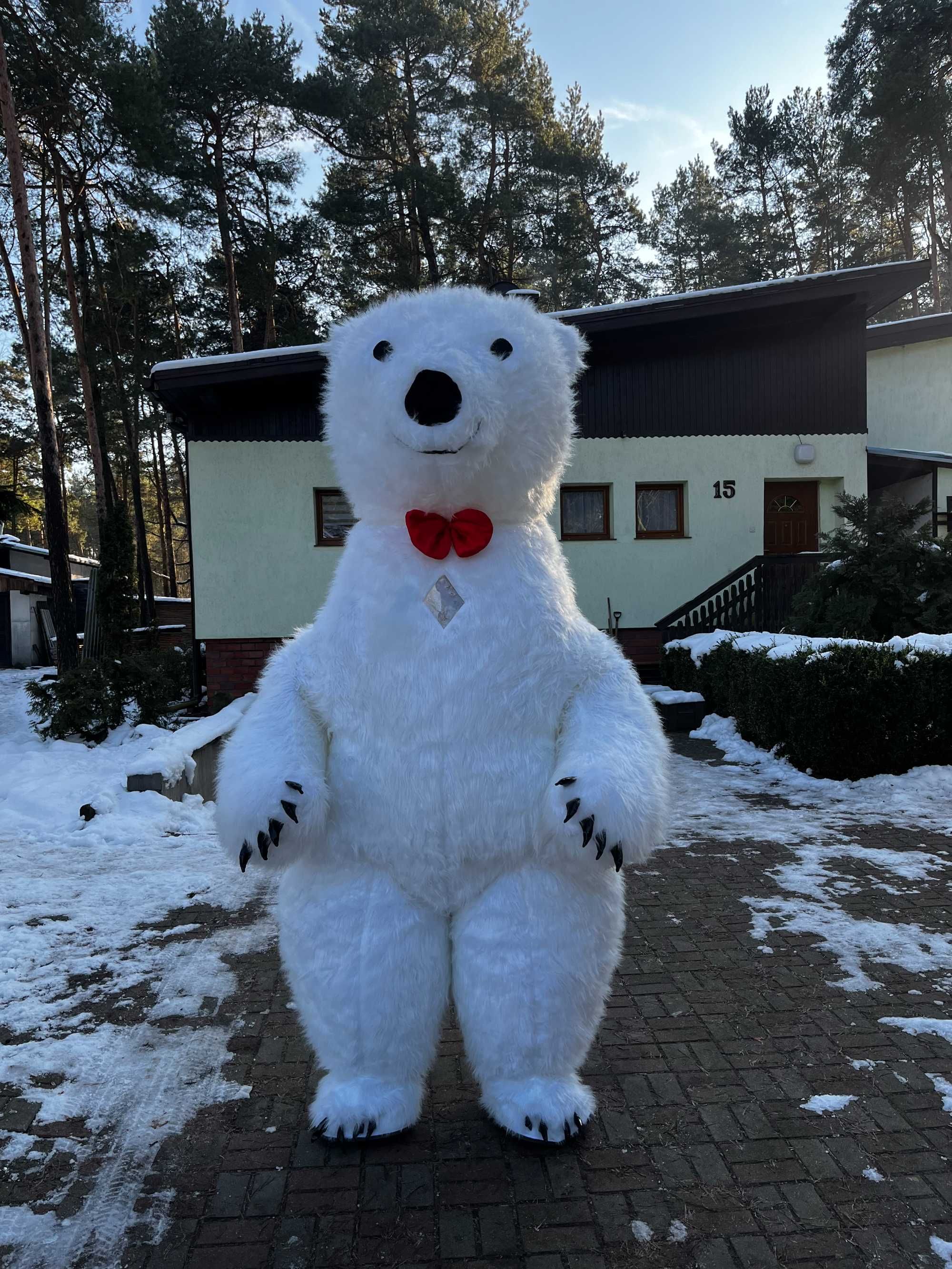 BIAŁY MIŚ 3 metry wesele urodziny