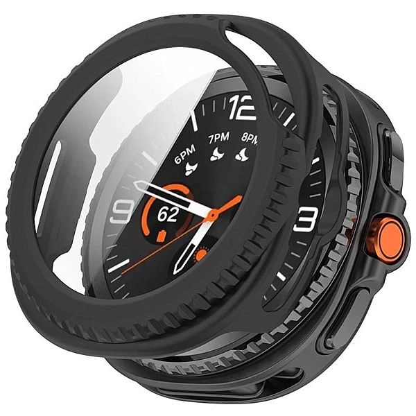 Etui Tech-Protect Defense na Samsung Galaxy Watch 8/46 mm - czarne