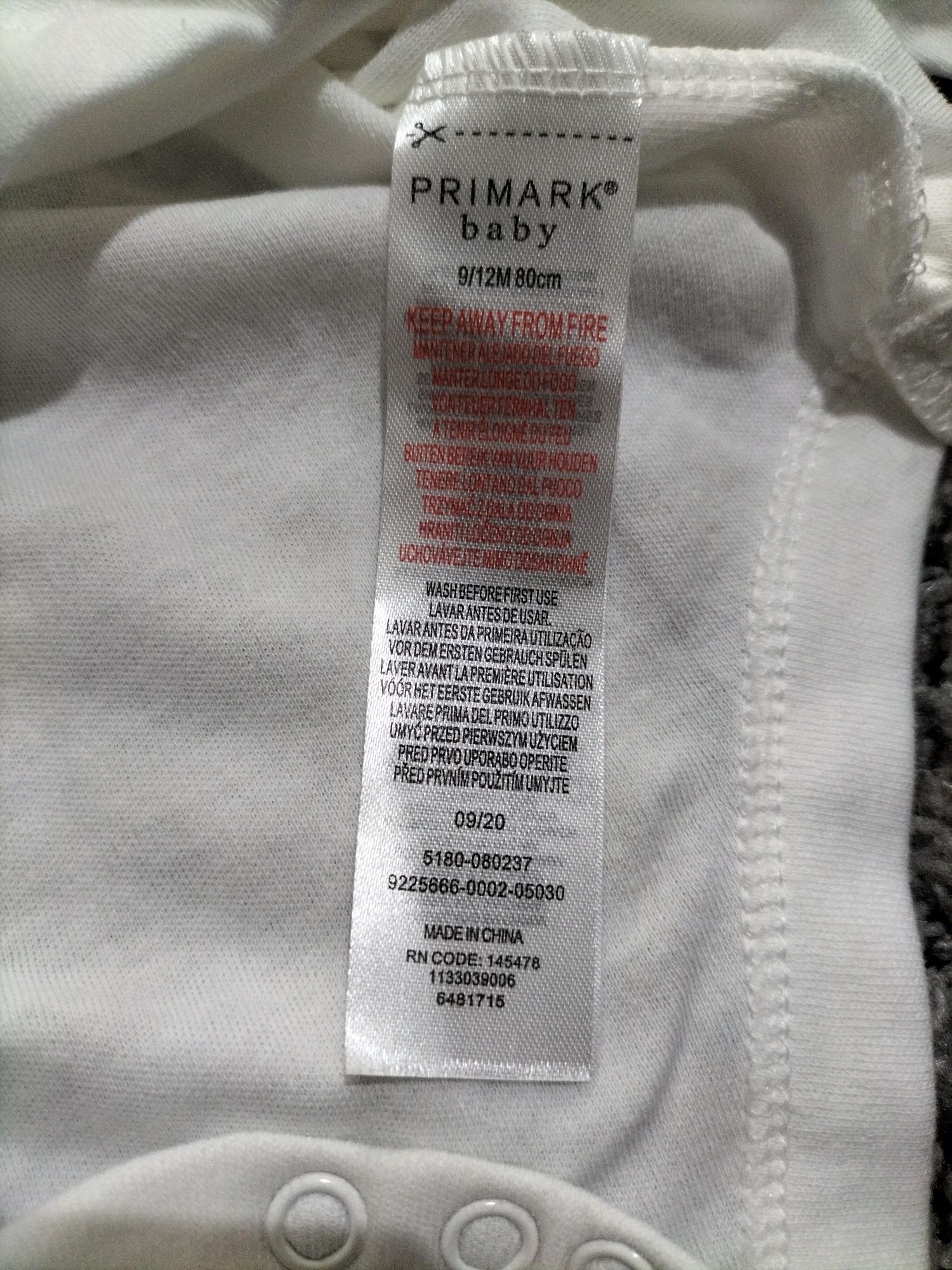Боді довгий рукав новий  бренду Primark