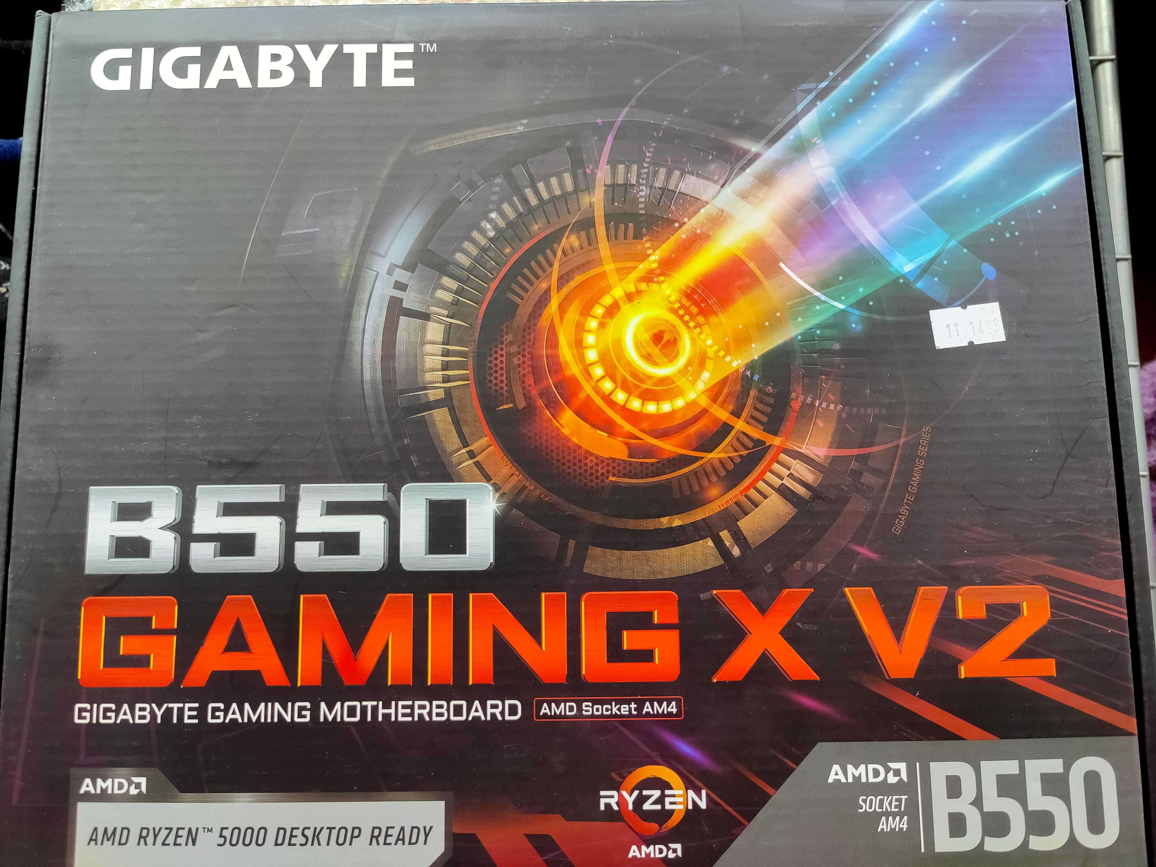Материнська плата Gigabyte B550 Gaming X V2 Soct AM4