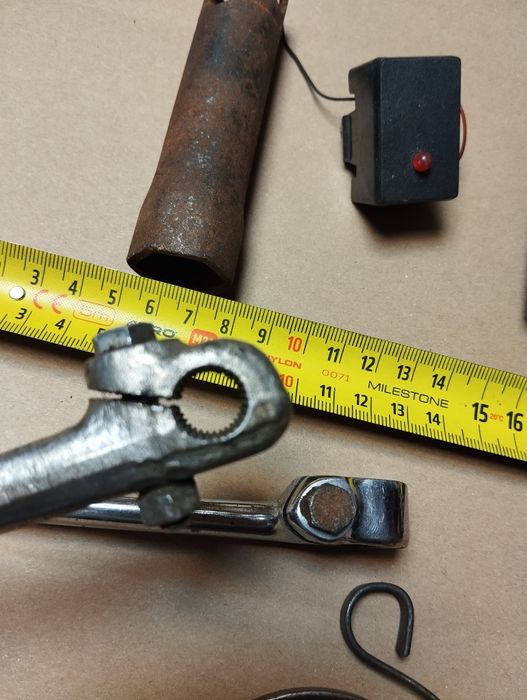 Zestaw starych części wsk