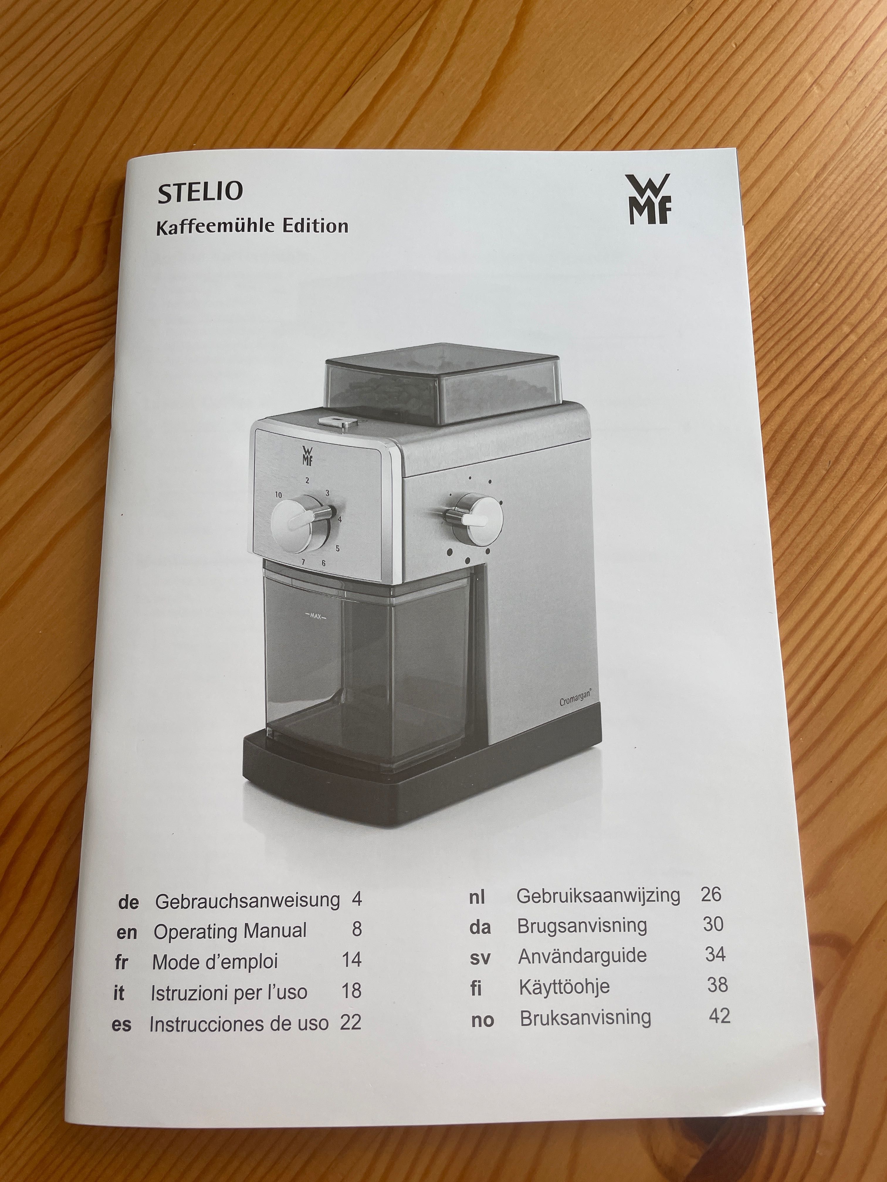 WMF Stelio Electric Coffee Grinder