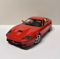 Ferrari 550 Maranello 1:18 Hot Wheels (nie Maisto Burago)