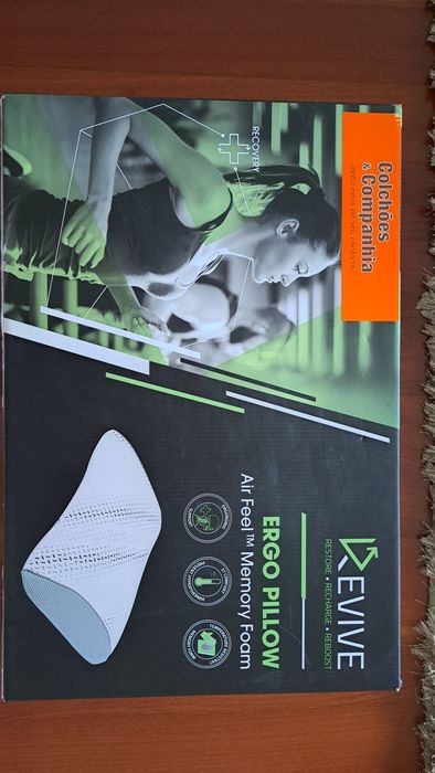 Almofada Ergonómica Cama - Revive Ergo Pillow Memory Foam 60×40 (NOVO)