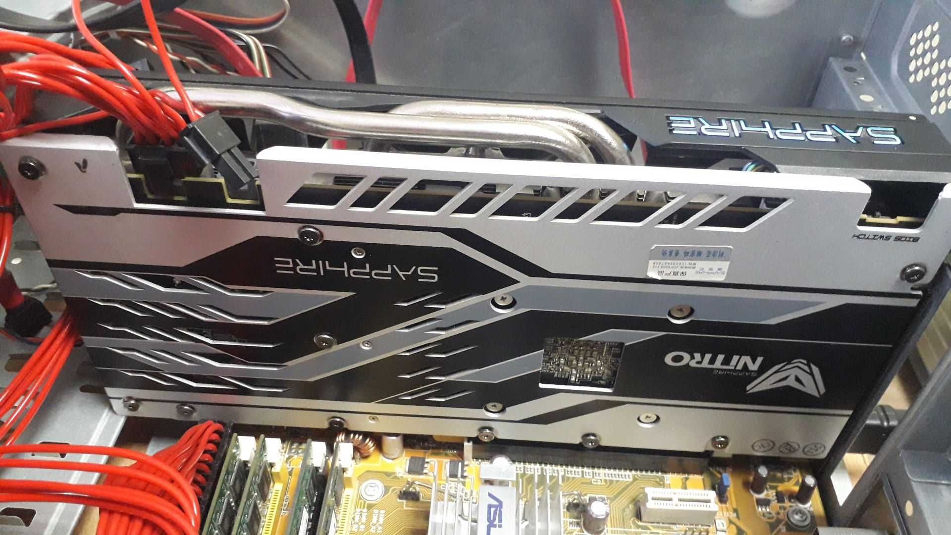 Продається відеокарта Radeon RX580 Sapphire Nitro, 8Gb