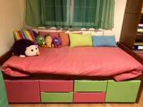 Cama de Criança/Solteiro com Colchão Incluído