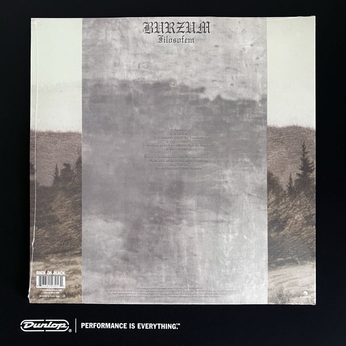 Винил Burzum Filosofem 1996 Reissue 2008 Back on Black (SS)