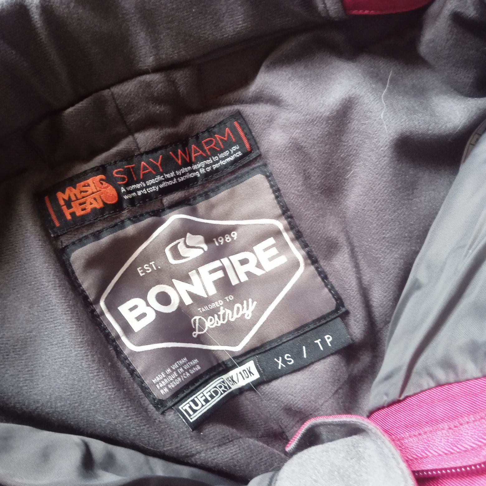 Nowe spodnie BONFIRE REMY. XS 150cm+. 15k/10k  damskie slim  burton