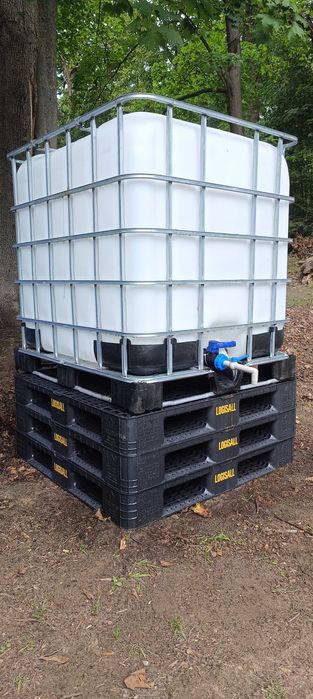 Mauser mauzer beczka 1000L zbiornik na deszczówkę wodę RSM |DOWÓZ|